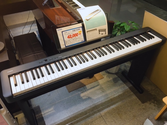 【入荷情報・柳川店】スリムでおすすめ！CASIO電子ピアノ - 人と音楽の素晴らしい出会いをつくる『小川楽器株式会社』